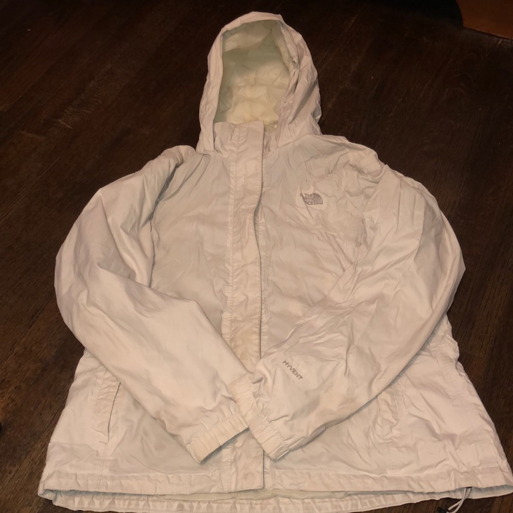 The North Face rain coat